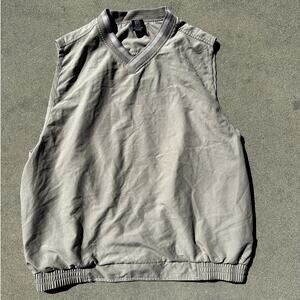 Nike Golf Sleeveless Windbreaker Vest Cream Clima